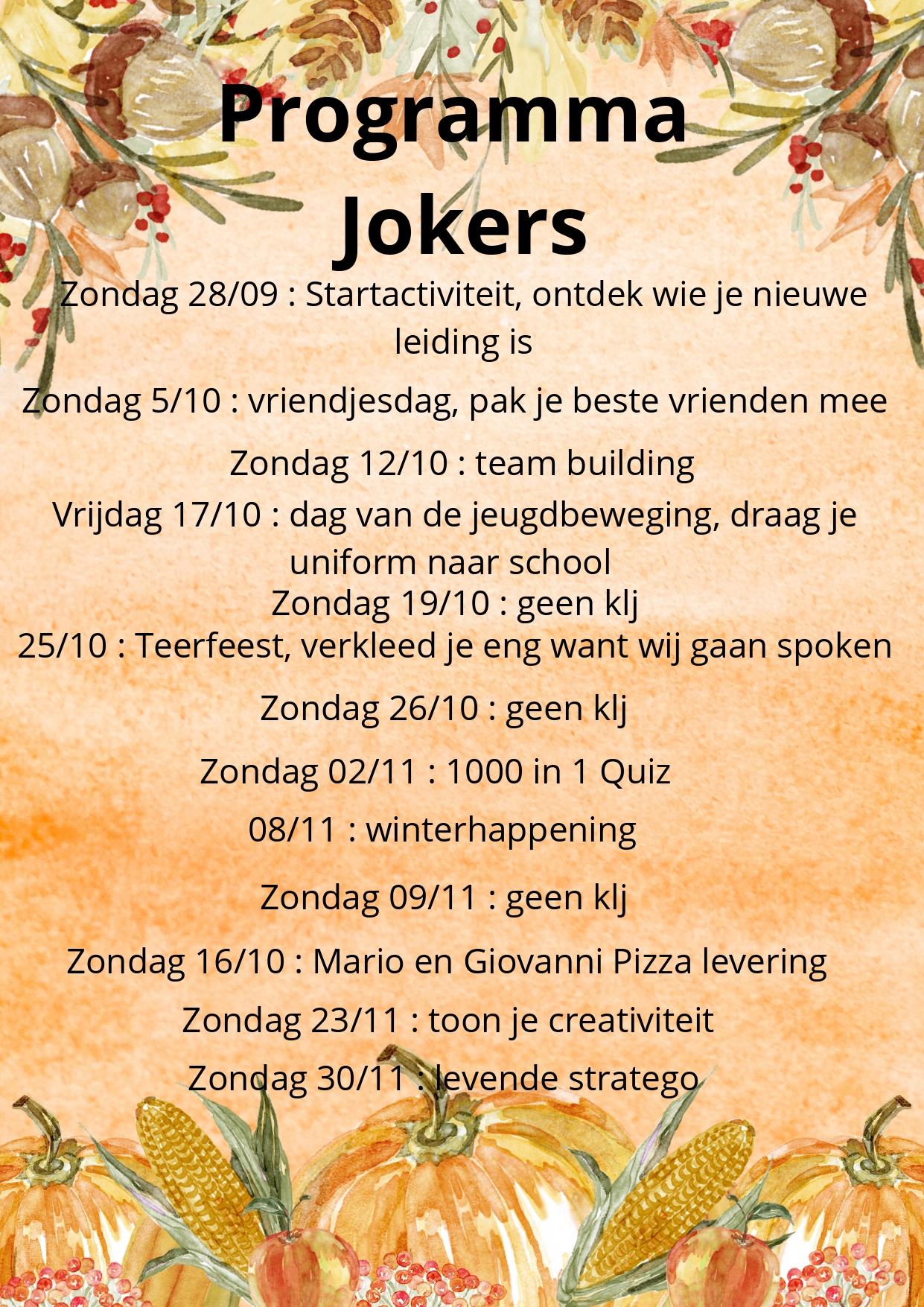Programma Jokers